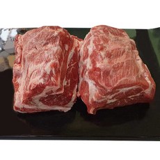 (당일출돼지) 캠핑가자 숙성 냉장 양숄더랙 세트, 1개, 냉동 양등심살 1kg(쯔란,솔트증정)