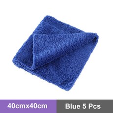 세차용 극세사 왁싱 타월 자동차 연마 천 건조 부드럽고 엣지 없음 3 PCs 5 10PCs 40X40CM 350GSM, 40x40x5pcs_코랄플리스