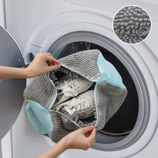에즈엘 운동화 세탁망 모든세탁기 호환 클리너, 1개, 그레이