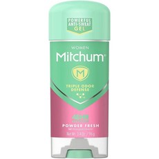 Mitchum 밋첨 파워 젤 파우더 프레쉬 데오드란트 여성용, 96g, 4개