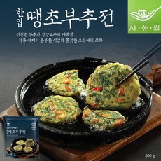 [유통임박] 사옹원 한입 땡초 부추전 300g, 5개