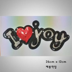 (와펜 이솔) 자수 스팽글 봉제식 와펜 패치 (A080-A118), 1개, 116 영문