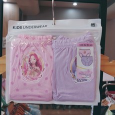 [코코리따] 9900원 면100% 시크릿 쥬쥬 팬티 핑크 퍼플 2매 세트 CEMQ20AT6