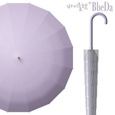 빼다 반투명 빗물받이 커버 자동 배수 16K 튼튼한 우산 고급 예쁜 파스텔 장우산