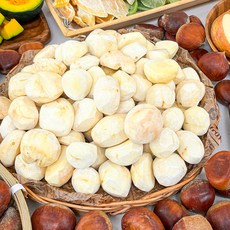 농가살리기 친환경 부여 밤 유기농 깐 밤 200g, 1박스