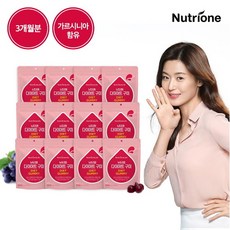 뉴트리원 [뉴트리원]전지현 다이어트 구미 3개월분 (12봉지) /가르시니아, 선택완료, 단품없음