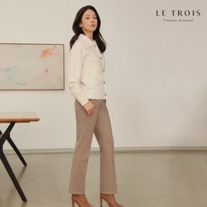 (런칭가 79900) [LE TROIS] 23F/W 이보영의 르투아 빅밴딩 기모텐션팬츠 3종