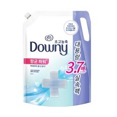 다우니 엑스퍼트 항균 파워 플러스 섬유유연제 시트러스꽃향 리필, 2.6L, 1개