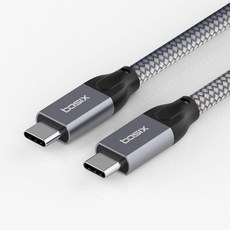 Basix X11 USB C to C 고속 케이블 맥북 프로 스마트폰 충전 삼성덱스 미러링, 고속케이블 X11
