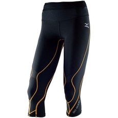 (미즈노)MIZUNO운동복 BG8000바이오 기어 타이즈(단발)[신사] A76BP277 98블랙×오렌지 M컴프레션 타이즈