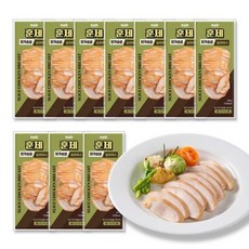 햇살닭 훈제 닭가슴살 슬라이스, 10개, 100g