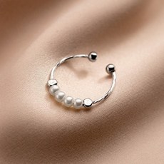 진주문스톤반지