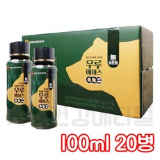 우루에이스 밀크씨슬 숙취음료 피로회복 자양강장, 100ml, 20개