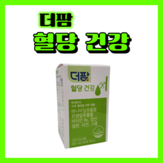 더팜 혈당 건강 60정 바나바잎 효능 당뇨 초기증상 관리 은행잎추출물 엽산 셀렌 아연 크롬 비타민B6