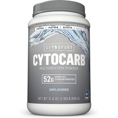 CytoSport CytoCarb Maltodextrin Powder 사이토스포츠 사이토카브 말토덱트린 파우더 무향 896g, 1개