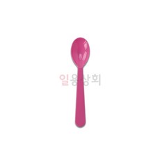 [ILYONG] 일회용 빙수 아이스크림 스푼 TY 90mm 줄줄이 개별포장 10000개 분홍, 1개