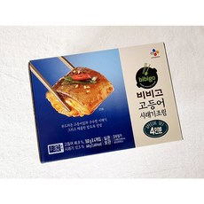 bibigo 비비고 고등어 시래기조림 160g 4개입 매콤한 밥도둑 양념 밀키트, 160G X 4, 1세트