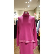 뉴코아강남오즈세컨 울레터링하이넥 니트O21jakto731w