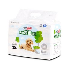 국내생산 고함량SAP 고흡수 국제 멍멍패드 대형 75cm x 60cm 30매