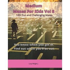 Medium Mazes For Kids Vol 8: 100+ Fun and Challenging Mazes Paperback, Sweet Draw America, English, 9781801410779