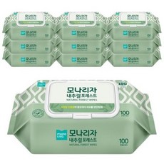 모나리자 내추럴 포레스트 물티슈 캡형 100매, 10개