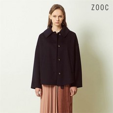 주크 셔츠형 숏 핸드메이드 코트 Z204MSG203 DN