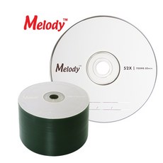 멜로디 CD-R 52배속 700MB 벌크/50매, 단일 모델명/품번 - 9000cdt