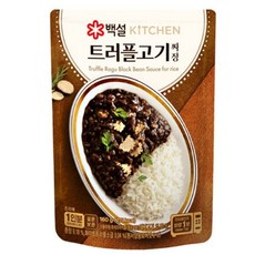 백설 트러플고기짜장, 4개, 160g