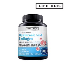 라이프허브 히알루론산 콜라겐정, 90정, 1개