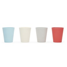 레드로버 뱀부 유아동컵, 4개입, Red, White, Gray, Blue