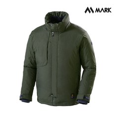 MARK 타스란 배색 파이핑 자켓 웰론 카키 숏 MK-3032