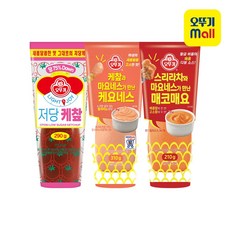 오뚜기 케요네스 310g+매코매요 210g+Light&joy 저당 케찹 290g, 단품