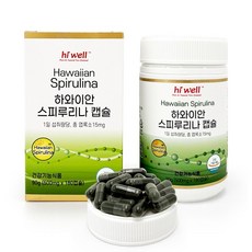 하이웰 하와이안 스피루리나 분말 180캡슐, 1개, 180정