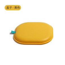 다기능 어린이 스토리지 박스 장난감 케이스 가정용 액세서리 창의력 깔끔한 정리함 의자 테이블, Yellow lid, 1개