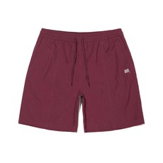 [시즌특가] 브라운브레스 TAG NYLON SHORTS - BURGUNDY