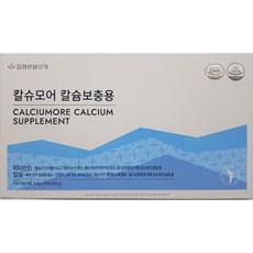 김정문알로에 칼슘모어 캴슘보충용3gx90포(3개월분), 1개, 252g