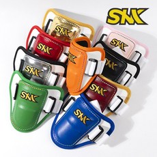SNK 스니키 직자수 성인용/유소년용 싱글 야구 암가드 15가지 색상, 레드
