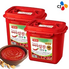 CJ제일제당 해찬들 알찬 고추장 6.5kg, 2개