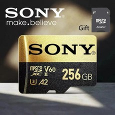 휴대폰 핸드폰용 호환 소니 마이크로 SD/TF 플래시 메모리 카드 1TB 128 GB 256GB 512GB 32 64 MicroSD 드롭쉬핑, [04] 256GB, 1개