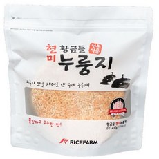 라이스팜 황금들 현미 누룽지 410g 원산지 : 국내산, 1개