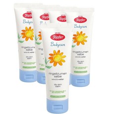독일 퇴퍼 Topfer Wind & Wetter 윈드 & 웨더 베이비 마리골드 연고, 5개, 25ml
