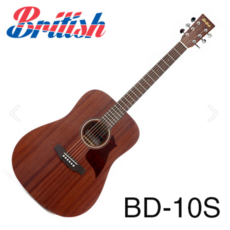 브리티시 BD10S/ British BD-10S/ 브리티쉬 어쿠스틱 통기타/입문용/ 보면대포함 18종