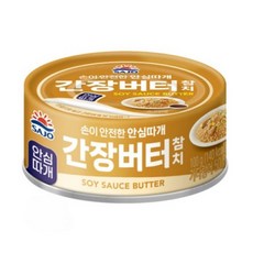 사조참치 간장버터 100g x 4