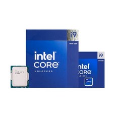 인텔 코어14세대 정품 i9-14900K CPU (랩터레이크 리프레시 LGA1700 쿨러미포함), 1개, 선택하세요