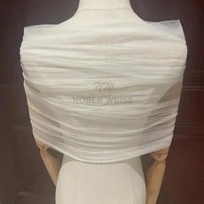 웨딩볼레로 파티 결혼 드레스 망토 숄 가디건 신부 커버 팔 장식 액세서리 탈착식 랩 다중 스레딩 모드