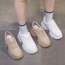 2022 봄 노친화 여한화 왕홍송편 통굽 캐쥬얼커플 빅사이즈 스포츠화
