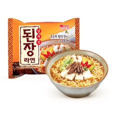 구수한 담백한 된장 라면 120g x 20봉지