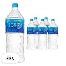 워터비스 몸애좋은물 80미네랄 해양심층수, 6개, 1.8L