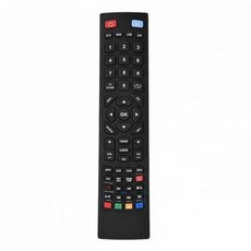 [해외] Blaupunkt sharp 용 혁신적인 키보드 tv 영어 리모컨 교체, Black