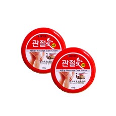웰빙헬스 관절애 바르는 마사지크림 100g x 2개, 1개